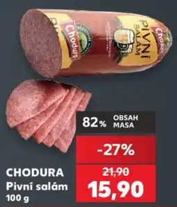 Kaufland Chodura pivní salám nabídka