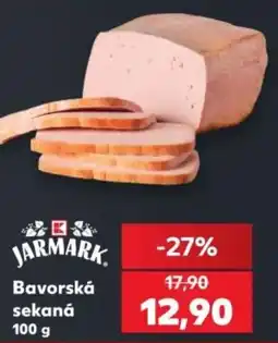 Kaufland Jarmark bavorská sekaná nabídka
