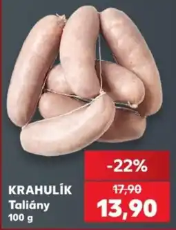 Kaufland Krahulík Taliány nabídka