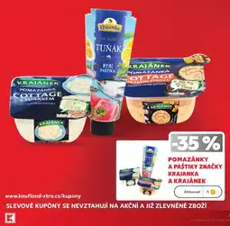 Kaufland Krajánka pomazánky a paštiky nabídka