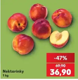 Kaufland Nektarinky nabídka