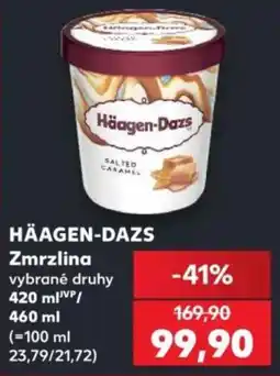 Kaufland Häagen-Dazs zmrzlina vybrané druhy nabídka