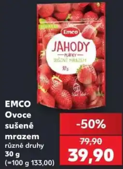 Kaufland Emco ovoce sušené mrazem nabídka