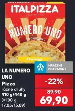 Kaufland Italpizza la numero uno pizza nabídka