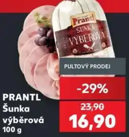 Kaufland Prantl šunka výběrová nabídka