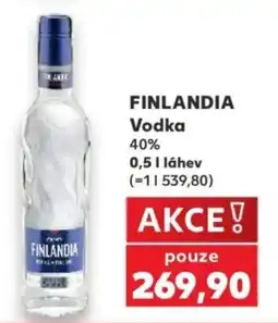 Kaufland Finlandia Vodka 40% nabídka