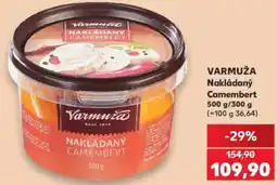 Kaufland Varmuža nakládaný camembert nabídka