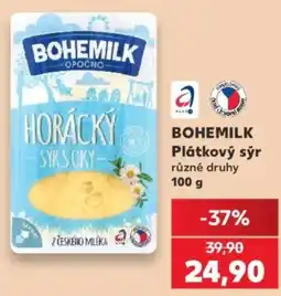 Kaufland Bohemilk plátkový sýr nabídka