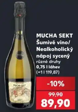 Kaufland Mucha Sekt nabídka