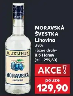 Kaufland R. Jelínek moravská švestka nabídka