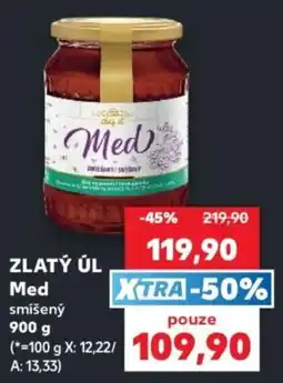 Kaufland Zlatý úl med smíšený nabídka