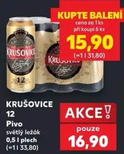 Kaufland Krušovice 12 nabídka