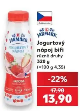 Kaufland Jarmark jogurtový nápoj bifi nabídka