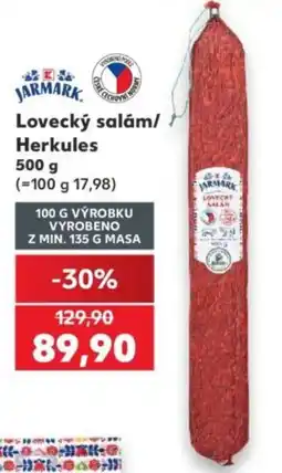 Kaufland Jarmark lovecky salam nabídka