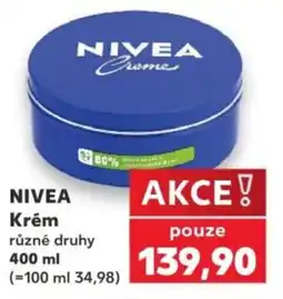 Kaufland Nivea krém nabídka