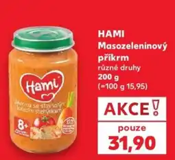 Kaufland Hami masozeleninový příkrm nabídka