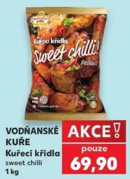 Kaufland Vodňanské kuře kuřecí křídla sweet chilli nabídka