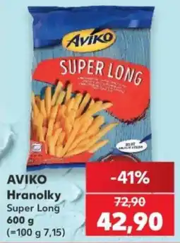 Kaufland Aviko hranolky super long nabídka