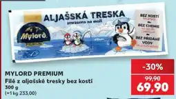 Kaufland Mylord premium filé z aljašské tresky bez kostí nabídka