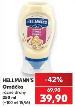 Kaufland Hellmann's omáčka nabídka