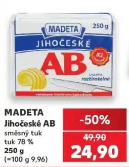 Kaufland Madeta jihočeské ab nabídka