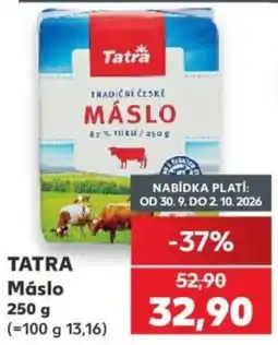 Kaufland Tatra Máslo nabídka