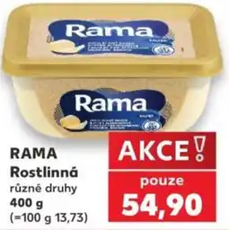 Kaufland Rama Rostlinná nabídka