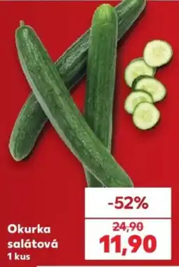Kaufland Okurka salátová nabídka