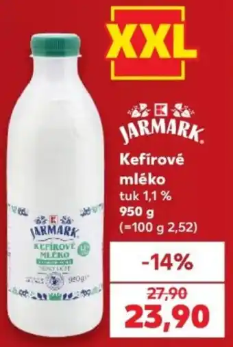 Kaufland Jarmark kefírové mléko nabídka