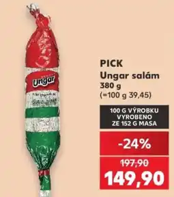 Kaufland Pick ungar salám nabídka