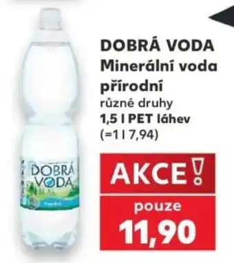 Kaufland Dobrá voda nabídka