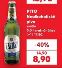 Kaufland Pito nealkoholické pivo světlé nabídka