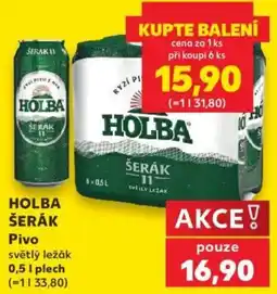Kaufland Holba šerák nabídka