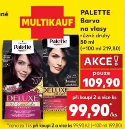 Kaufland Palette Barva na vlasy nabídka