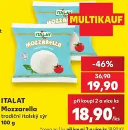 Kaufland Italat Mozzarella nabídka