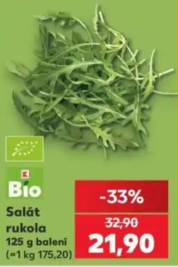 Kaufland Bio Salát rukola nabídka