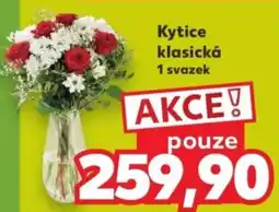 Kaufland Kytice klasická nabídka
