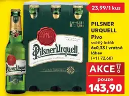 Kaufland Pilsner Urquell Pivo nabídka