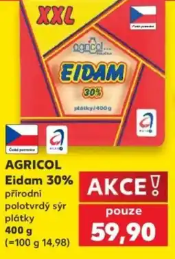 Kaufland Agricol eidam 30% nabídka