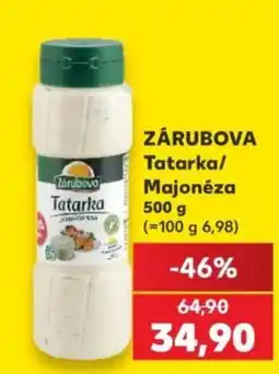 Kaufland Zárubova Tatarka/Majonéza nabídka