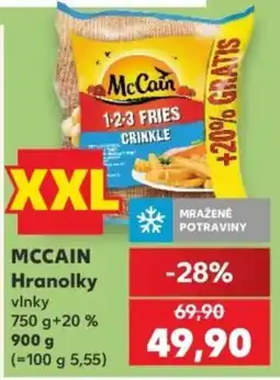 Kaufland McCain Hranolky vlnky nabídka