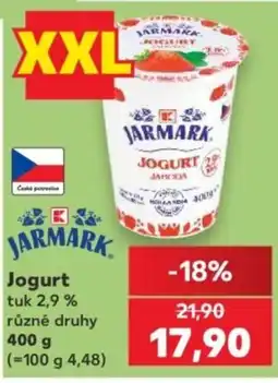 Kaufland Jarmark jogurt nabídka