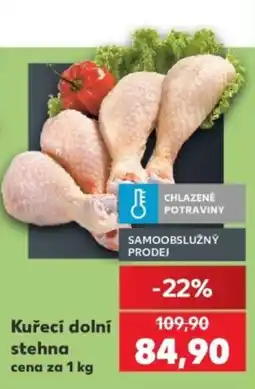 Kaufland Kuřecí dolní stehna nabídka