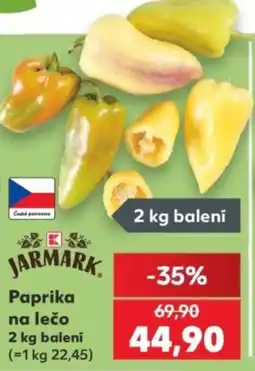 Kaufland Jarmark paprika na lečo nabídka