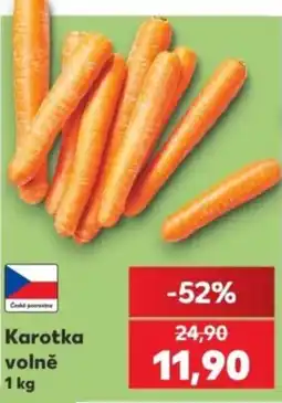Kaufland Karotka volně nabídka