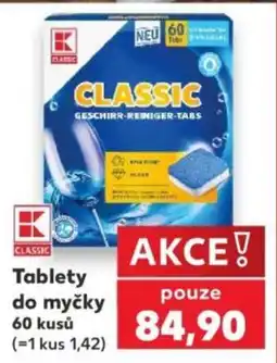 Kaufland K Classic tablety do myčky nabídka