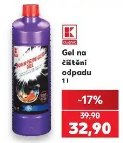 Kaufland K Classic Gel na čištění odpadu nabídka