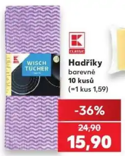 Kaufland K Classic hadříky barevné nabídka