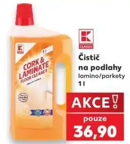 Kaufland K Classic čistič na podlahy lamino/parkety nabídka