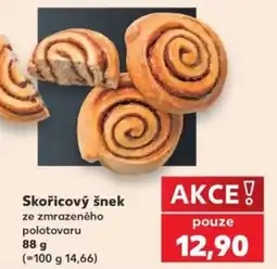 Kaufland Skořicový šnek nabídka